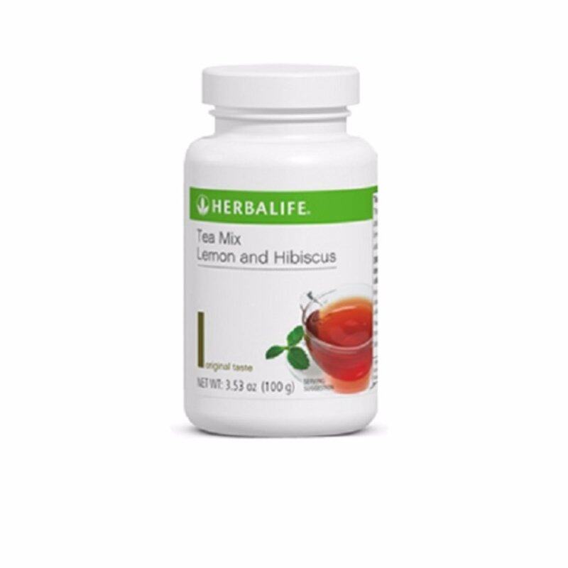 Herbalife Lemon & Hibiscus Tea 100g (Tea Colour) Malaysia