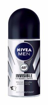 Nivea Men Black & White Roll-On 50ml Jun 2018 - 2 Nivea Men Black & White Roll-On 50ml - 2