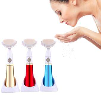 Smart Korea Super Sonic Deep Pore Cleanser Cleaner Vibration Brush Ultrasonic Whitening Skin Electric Wash Face Soft Brush Beauty Tool SM0071 (Gold) April 2018 - 2 Smart Korea Super Sonic Deep Pore Cleanser Cleaner Vibration Brush Ultrasonic Whitening Skin Electric Wash Face Soft Brush Beauty Tool SM0071 (Gold) - 2