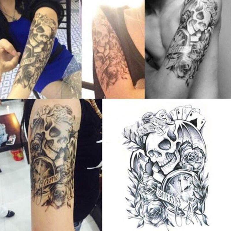 HUA SI HAI 100pcs Waterproof Tattoo Stickers: Buy sell online Body with cheap price - intl