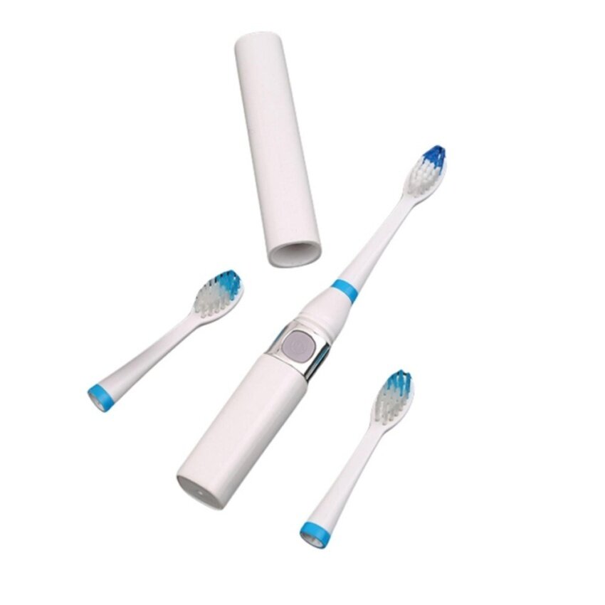 แปรงสีฟันไฟฟ้า ทำความสะอาดทุกซี่ฟันอย่างหมดจด พิษณุโลก Yingwei หมุนกันลื่นแปรงสีฟันไฟฟ้ากันน้ำ 2 หัวแปรงสีขาว
