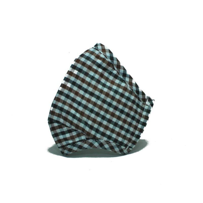 Buy PM2.5 Adult Face Mask with Filters (Checker design) - BROWN Malaysia