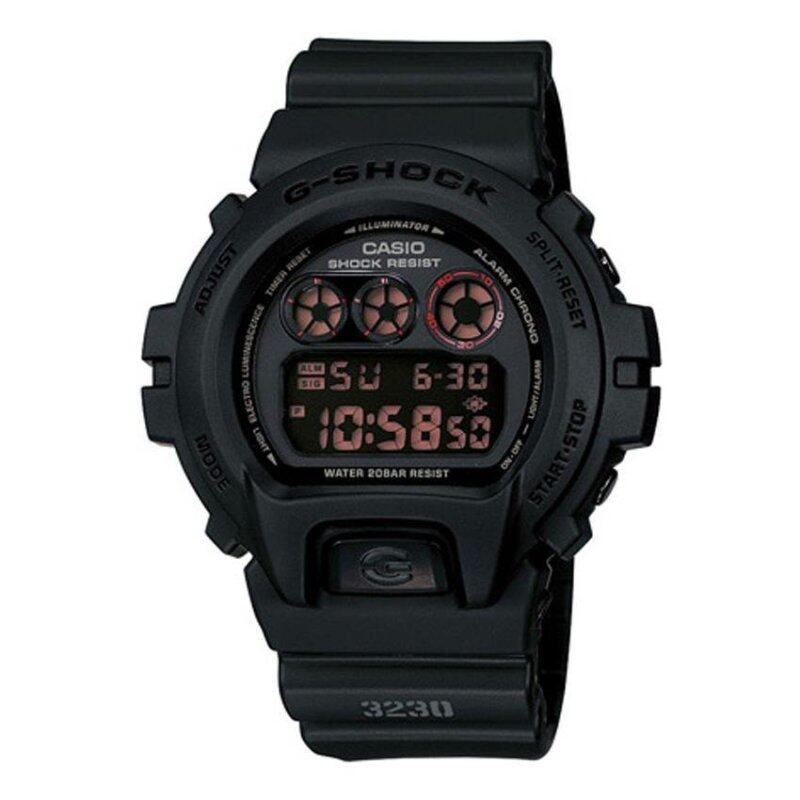 Casio G-Shock Mens Black Resin Strap Watch DW-6900MS-1 Malaysia