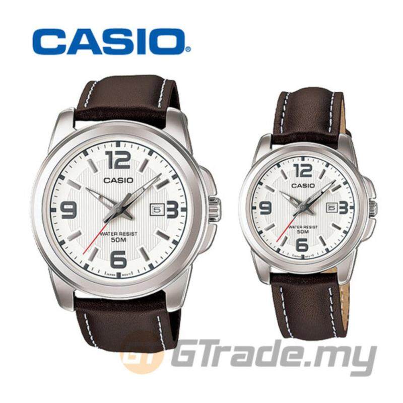 CASIO STANDARD MTP-1314L-7AV & LTP-1314L-7AV Analog Couple Watch Malaysia