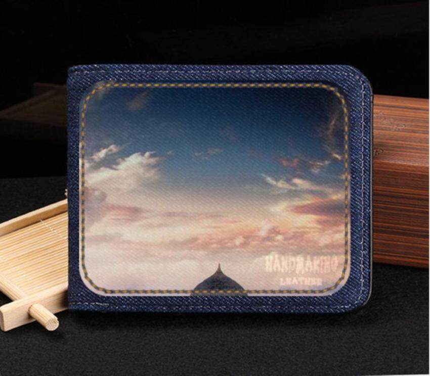 Hmm Wallet Idyllic Arbor On Water Islands For Men Purse Student Short Friendly Gift Hot New Korean Fashion Pocket Card Holder - intl