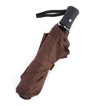 High Quality Anti-uv Fully Automatically Folding Umbrella #Coffee Jun 2018 - 4 High Quality Anti-uv Fully Automatically Folding Umbrella #Coffee - 4