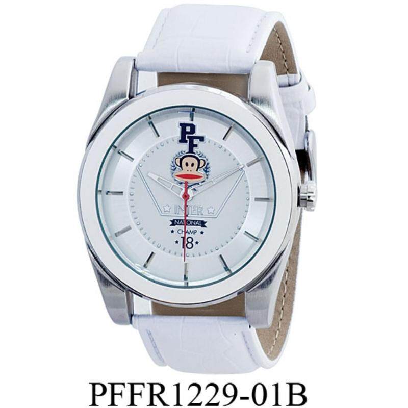 Paul Frank Mens White Leather Strap Watch PFFR1229-01B Malaysia