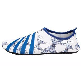 Quick Dry Sports Beach Water Shoes Skin Shoes Aqua Socks For MenAnd Women - White/Blue Jun 2018 - 2 Quick Dry Sports Beach Water Shoes Skin Shoes Aqua Socks For MenAnd Women - White/Blue - 2