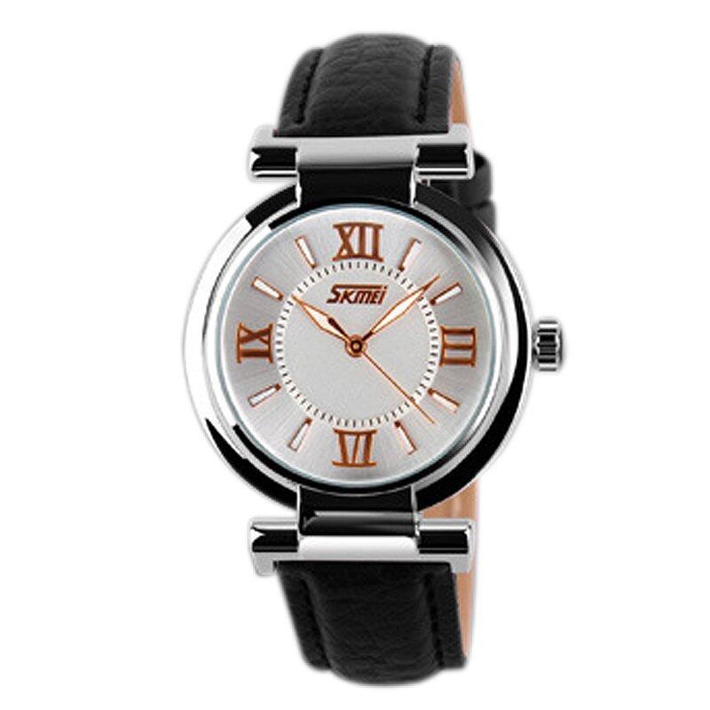 SKMEI Elgenat Woman Watch - Black 9075 Malaysia