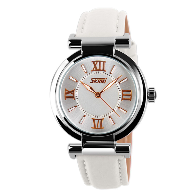 SKMEI Elgenat Woman Watch - White 9075 Malaysia