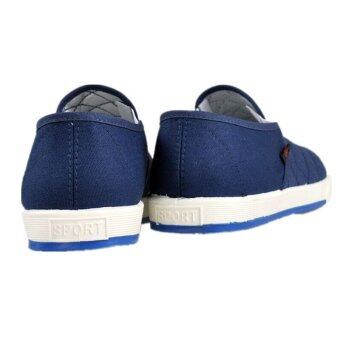 Teamtop Fashion Mens Canvas Driving Shoes Breathable Slip On Loafers Casual Cotton Shoes April 2018 - 3 Teamtop Fashion Mens Canvas Driving Shoes Breathable Slip On Loafers Casual Cotton Shoes - 3