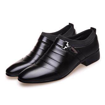 YingWei Men's Formal Business Leather Shoes Casual Formal Shoes (Black) Jun 2018 - 3 YingWei Men's Formal Business Leather Shoes Casual Formal Shoes (Black) - 3