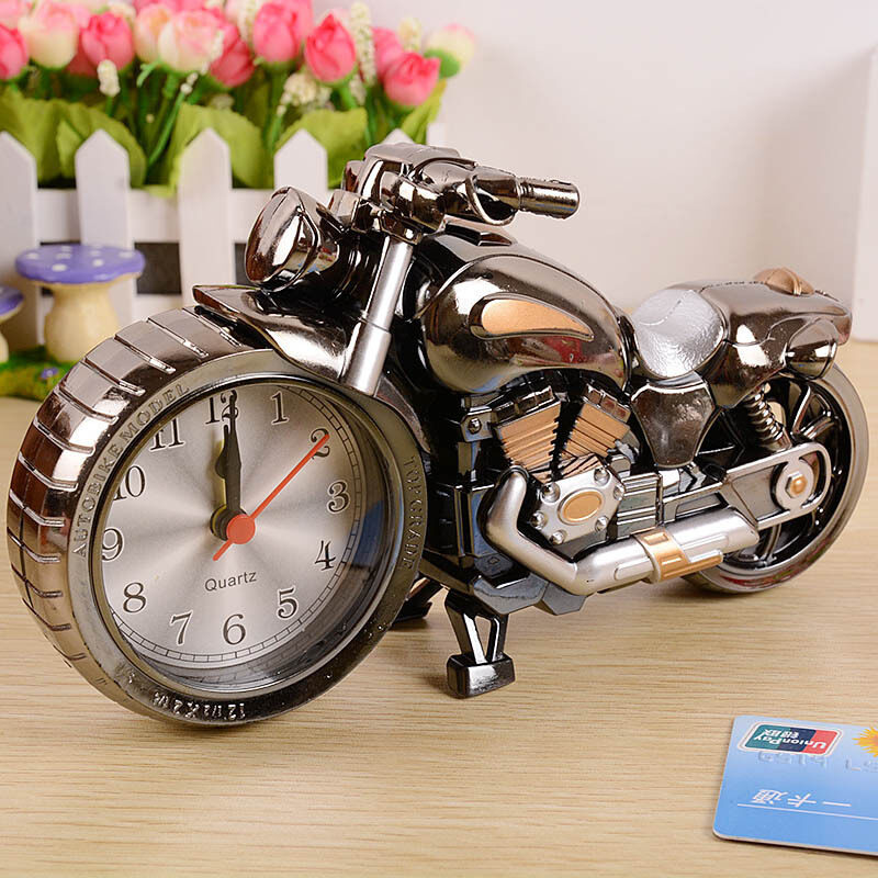 (100 brand new, fast delivery) motorcycle alarm clock, patent products, creative home decoration Malaysia