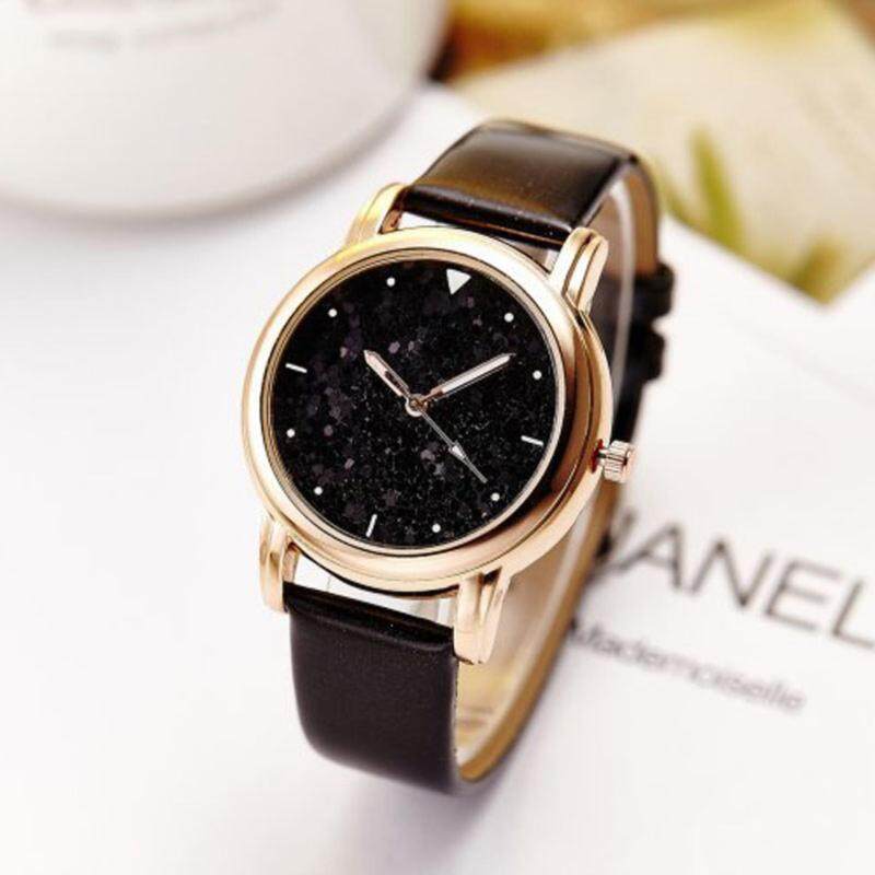2017 Newest Watches Ladies Roman Numerals Rhinestone Dial Quartz Watch Classic for Women Sparkle Silicone Watches(White) Malaysia