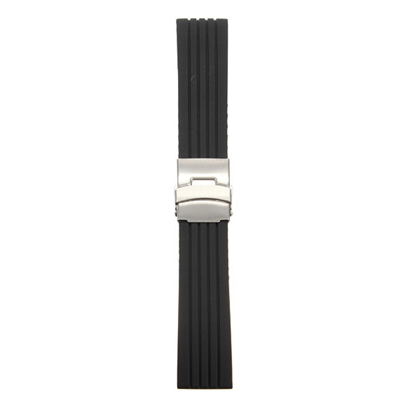22mm Mens Silicone Rubber Watch Strap Band Waterproof Deployment
Clasp Malaysia