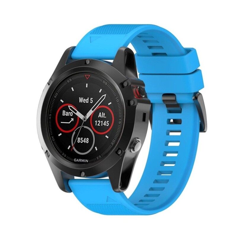 26MM Easy Fit Replacement Silicone Soft Quick Release Kit BandStrap For Garmin Fenix 5X / Fenix 3/3 HR GPS Watch Futural Digital Malaysia