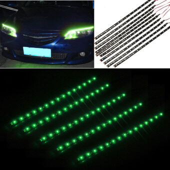 2pcs 30cm Newest 12 LED 30cm 5050 SMD LED Strip Light CarAccessories Waterproof Car Decor-White Julai 2018 - 4 2pcs 30cm Newest 12 LED 30cm 5050 SMD LED Strip Light CarAccessories Waterproof Car Decor-White - 4