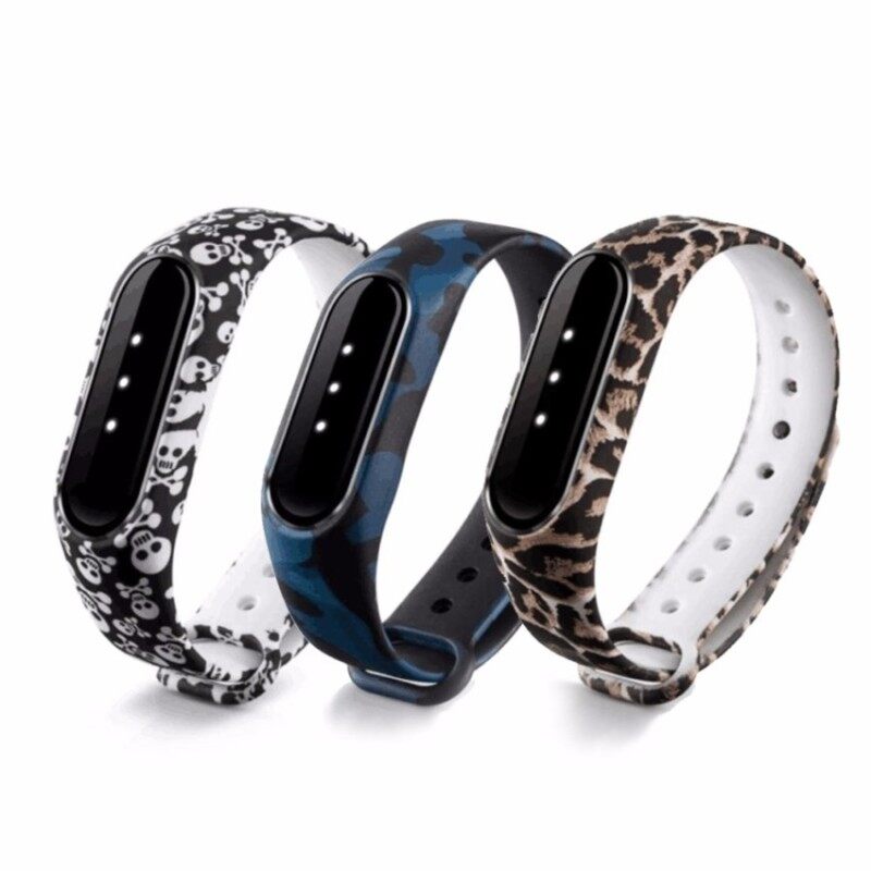 3pcs Silicone Watch Band Wrist Strap For Xiaomi Mi Band Miband 2 Malaysia