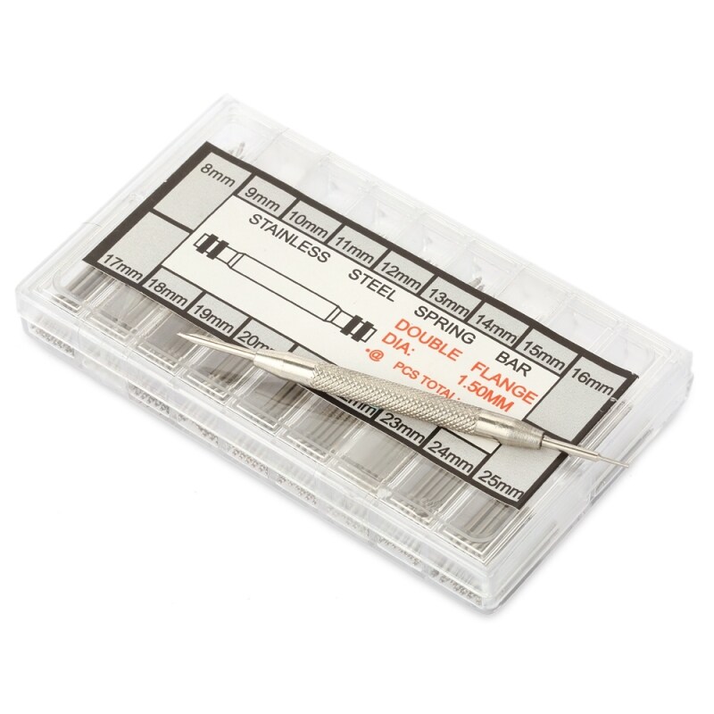 8-25mm 360pcs Watch Band Spring Bars Metal Strap Link Pins Remover
Repair Tools Malaysia