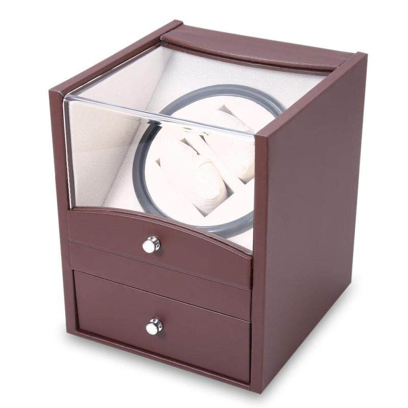 Auto Watch Winder Cuboid Shape Wristwatch Display Box Jewelry
Storage Case with Drawer Malaysia