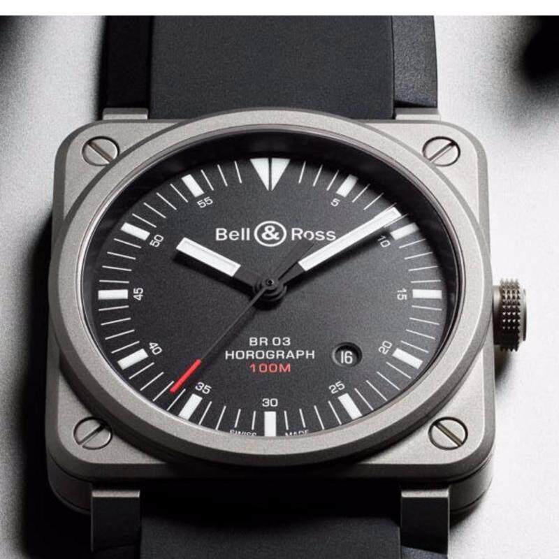 Bell and Ross BR03-92 Horograph Black Watch Malaysia