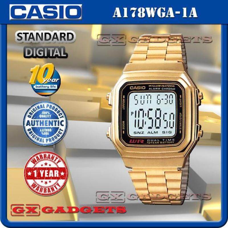 CASIO A178WGA-1A STANDARD DIGITAL WATCH Malaysia