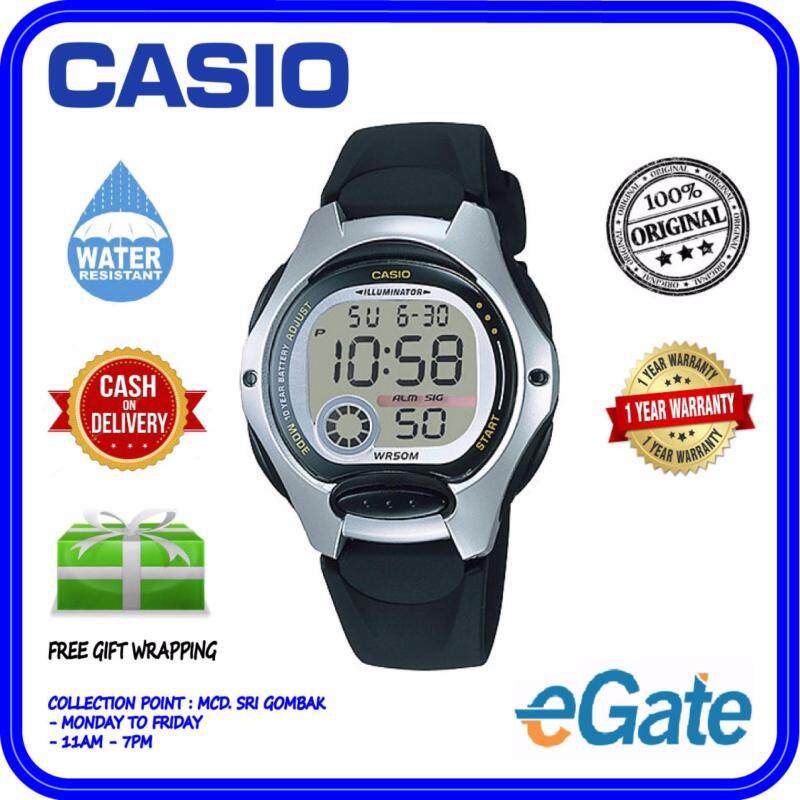 Casio LW-200-1A Digital Unisex Watch - Black Fashion Original Malaysia