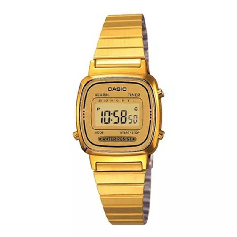 Casio Women Digital Gold Dial Watch LA670WGA-9DF Malaysia