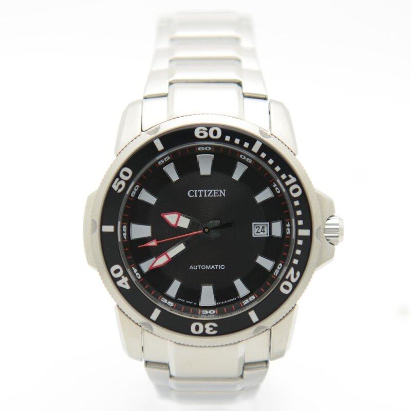 Citizen Automatic NJ0010-55E Stainless Steel Analog Black Dial Mens Watch Malaysia