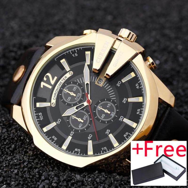 CURREN Men Watch Jam Tangan es 2017 Top Luxury Popular Brand Watch Jam Tangan Man Quartz Gold Watch Jam Tangan es Men Clock Mens Watch Jam Tangan 8176 Malaysia