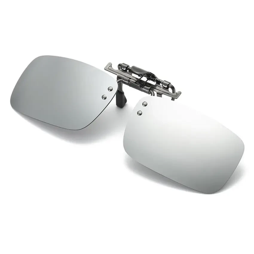 Detachable Night Vision Lens Driving Metal Polarized Clip On Sunglasses FORUU Glasses