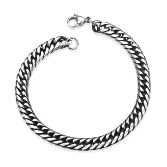 Fashion Men's Jewelry 316L Titanium Stainless Steel Male Chain Linkbracelets Bangle Good Gift For Men Husband Boyfriend Boy Birthday Mei 2018 - 5 Fashion Men's Jewelry 316L Titanium Stainless steel Male chain Linkbracelets bangle good gift for Men Husband Boyfriend Boy birthday - 5