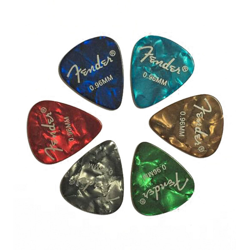 FASHION TEE Acoustic Electric Guitar Picks Plectrums with 0.96mm High Quality 6pcs Malaysia