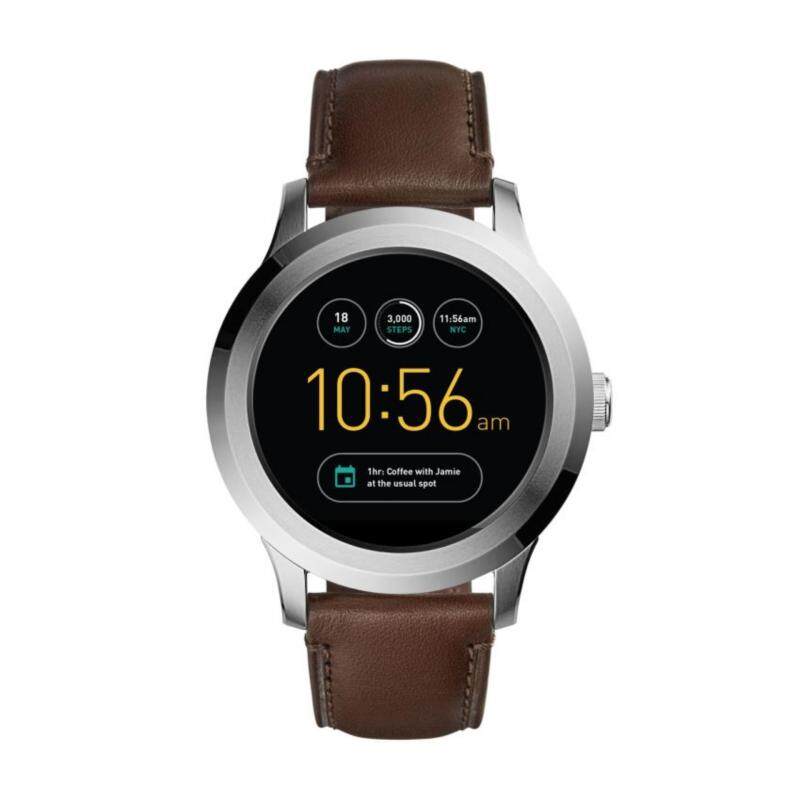 FOSSIL Q FOUNDER BROWN LEATHER SMART WATCH Malaysia