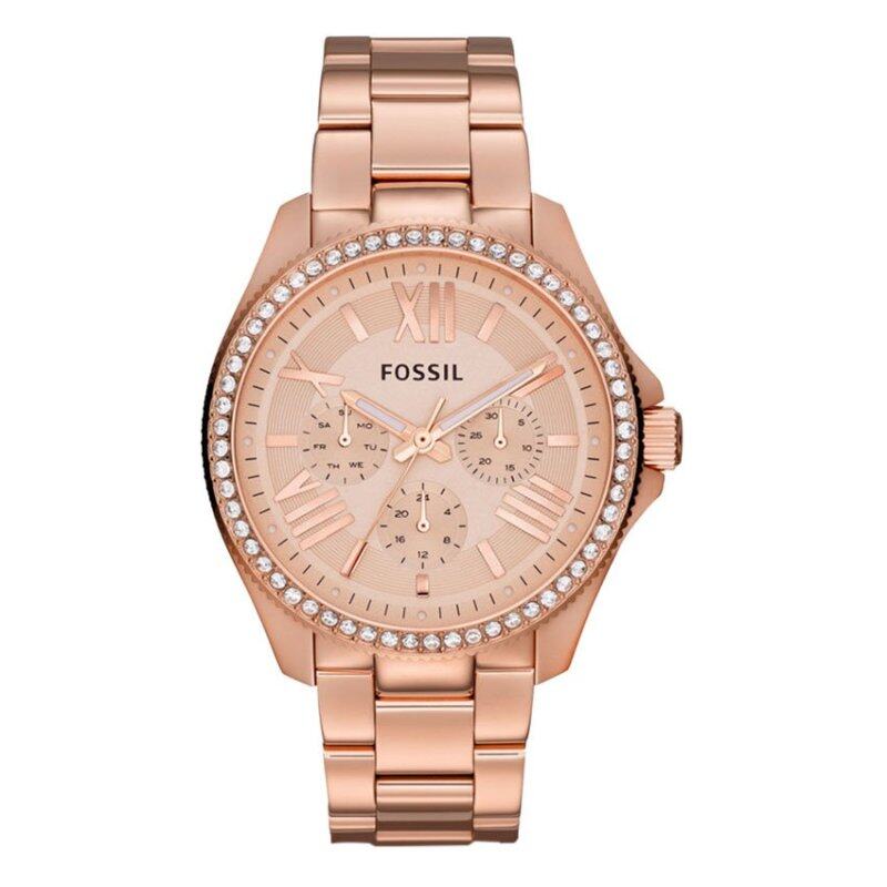 Fossil Women Cecile Multifunction Rose Gold Stainless Steel Watch AM4483 Malaysia
