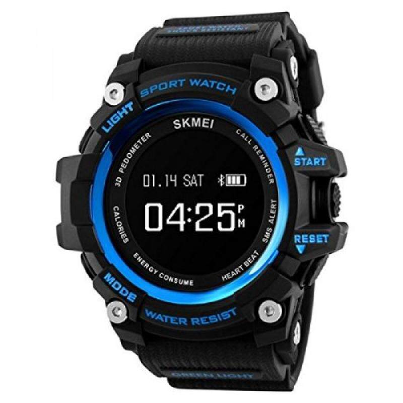 From USA SKMEI 1188 Men Smart Watch Fashion Sport Watches Pedometer Remote Camera Man Clock Bluetooth Calorie Digital Wristwatches Malaysia