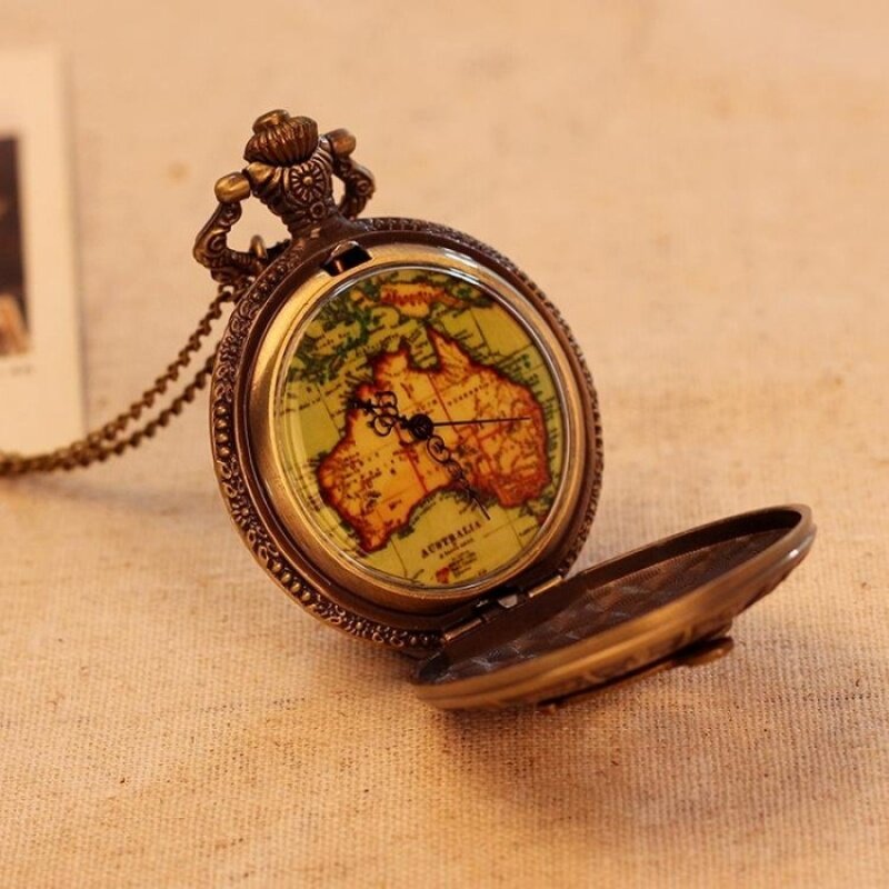 hatai Map Pattern Necklace Pocket Watch Antique Bronze Quartz
AlloyPendant With Long Chain Retro Hot Sale (bronze) Malaysia
