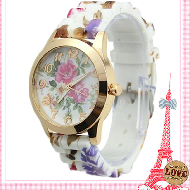 Homester Women Fashion Silica Gel Watch Porcelain Pattern Watch -
JD363 Malaysia