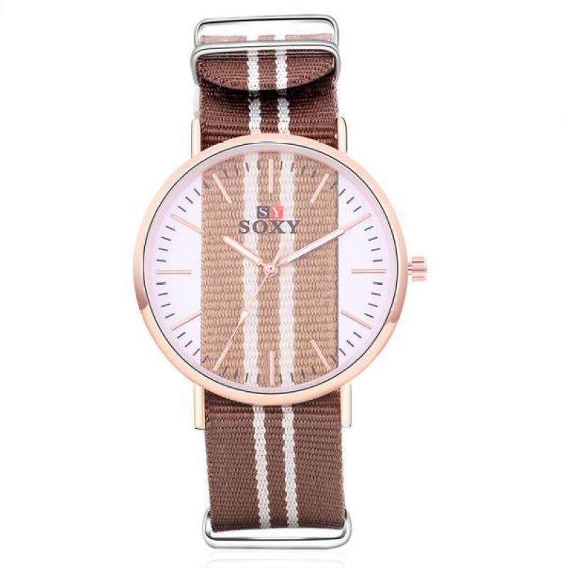 Hot Sale!Women Men Band Analog Quartz Business Wrist Watch BW Malaysia