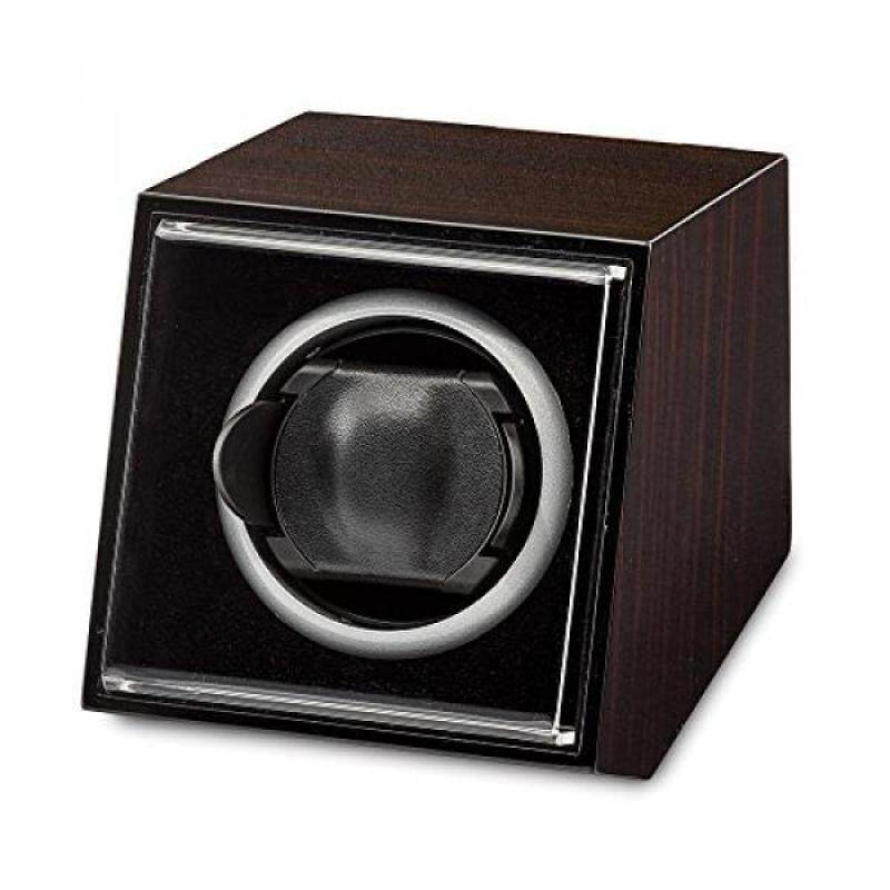 Luxury Giftware Ebony Finish Wood Acrylic Window Single Watch Winder Malaysia