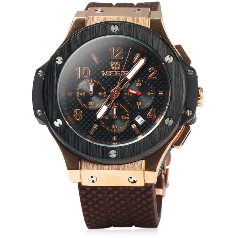 MEGIR 3002 Male Quartz Watch 30M Water Resistance Malaysia