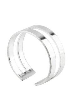 Metal Alloy Knuckles Womens Adjustable Ring Set Of 3(Silver) Mei 2018 - 4 Metal Alloy Knuckles Womens Adjustable Ring Set of 3(Silver) - 4