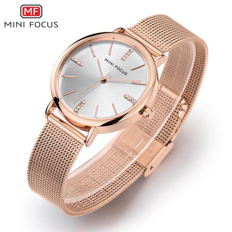Mini Focus Diamond Stainless Steel Women Watch Waterproof Girl Wristwatch Malaysia