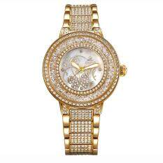 moob Best charm SMAYS watch Korean ladies watches female form Fritillaria pointer A1281 B section silver plate silver shell (Gold) Malaysia