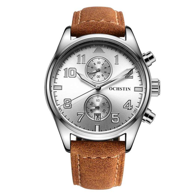 moob Speed sell through the explosion of a large Swiss watch dial quartz watch fashion men really strap waterproof watch manufacturers wholesale (White) Malaysia