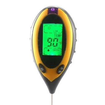 Multiple Use 4 In 1 Digital Garden Soil Tester Moisture Themometer Sunlight Ph Meter Temperature Tester C/F With Backlight Jun 2018 - 2 Multiple Use 4 in 1 Digital Garden Soil Tester Moisture Themometer Sunlight Ph Meter Temperature Tester C/F with Backlight - 2
