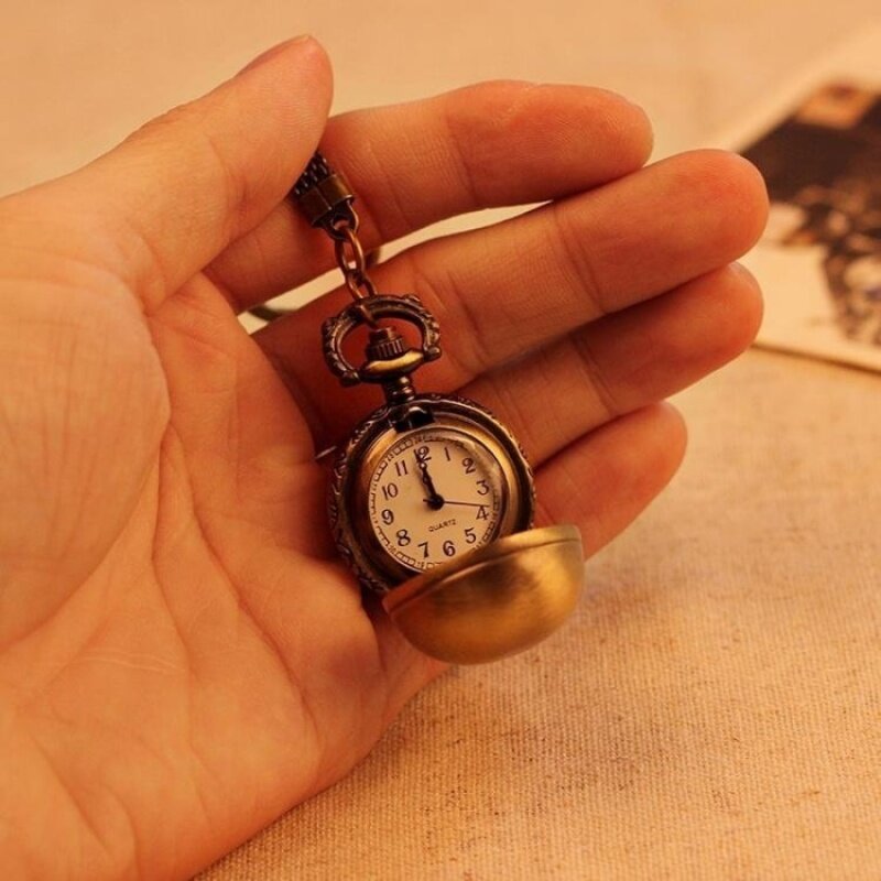 noion Necklace Pocket Watch Unisex Alloy Pendant Retro
AntiqueBronze Quartz Chain Ball Shape Best Gift (bronze) Malaysia