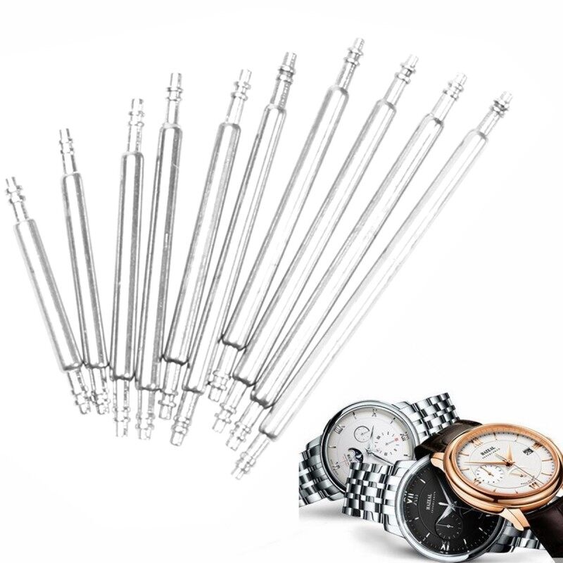 one Pairs Watch Band Strap Spring Bars Link Pins Stainless Steel Tools 24mm Malaysia