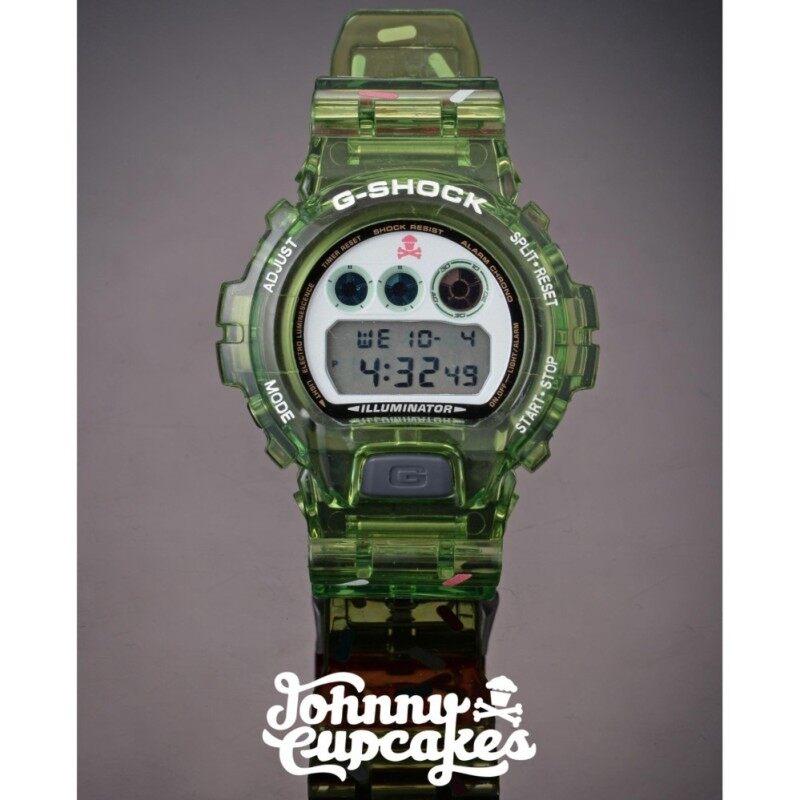 ORIGINAL CASIO G-SHOCK DW6900 x JOHNNY CUPCAKES CUSTOM BNB Malaysia