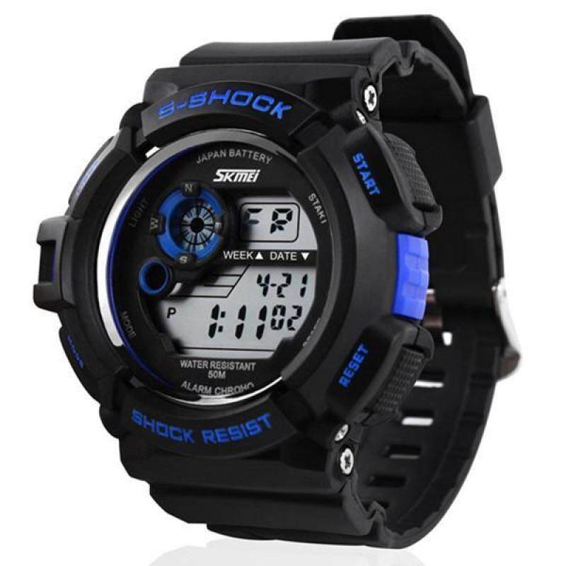 Outdoor SKMEI Sports Watch Waterproof Shockproof Men Mountaineering Electronic watch Malaysia